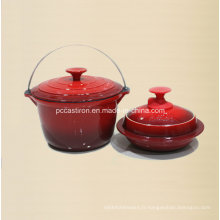 Ensemble de cuisine en fonte 2PCS